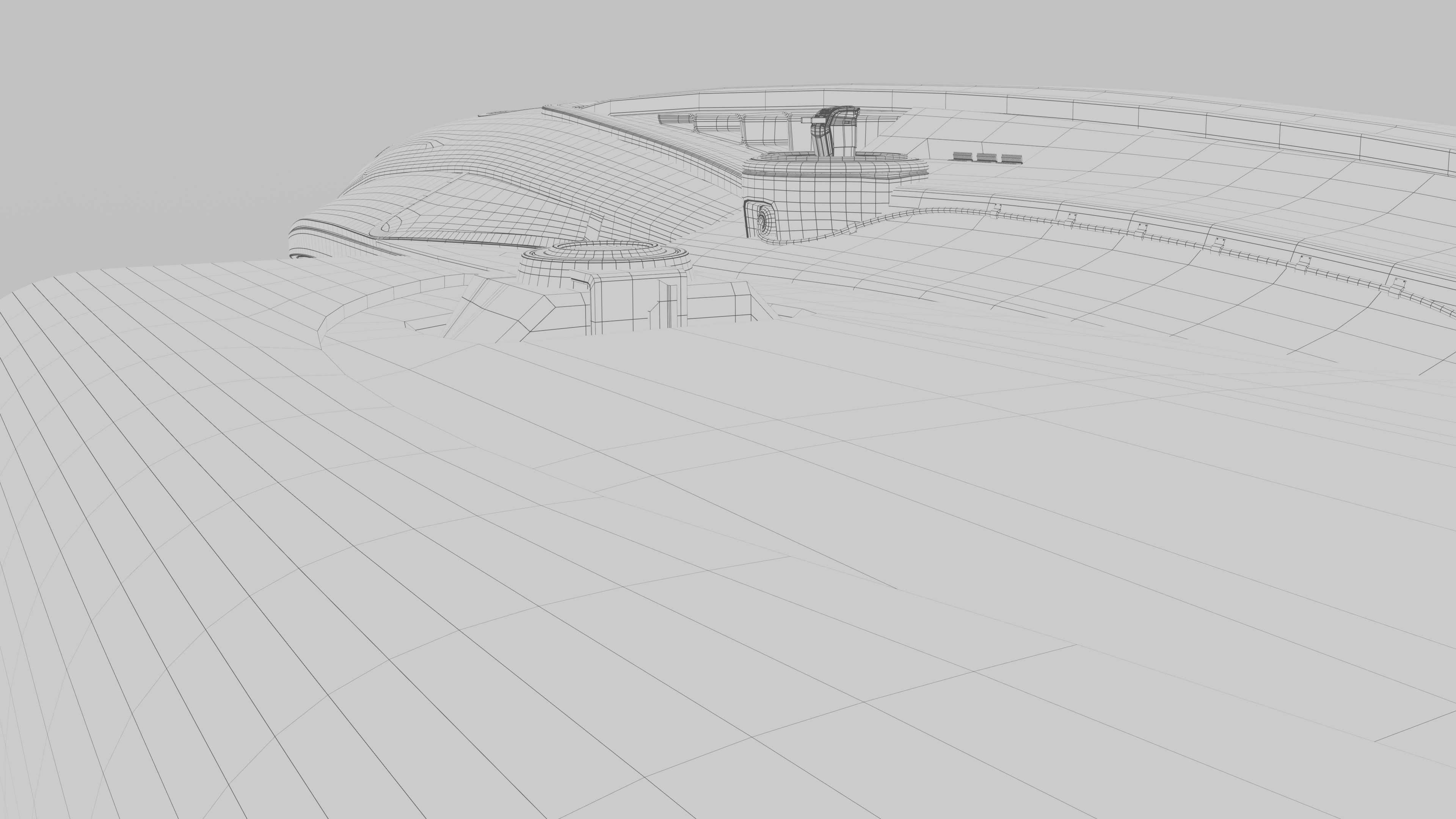 Centurian Spaceship Low-poly 3D model_12