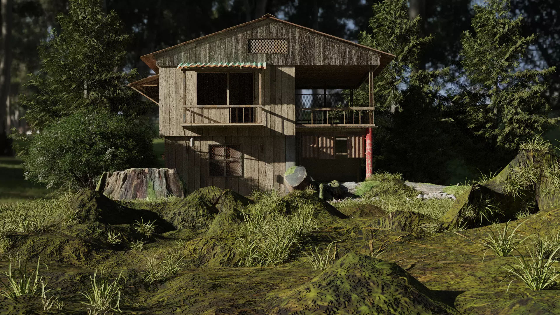 tropical forest 3D model_0