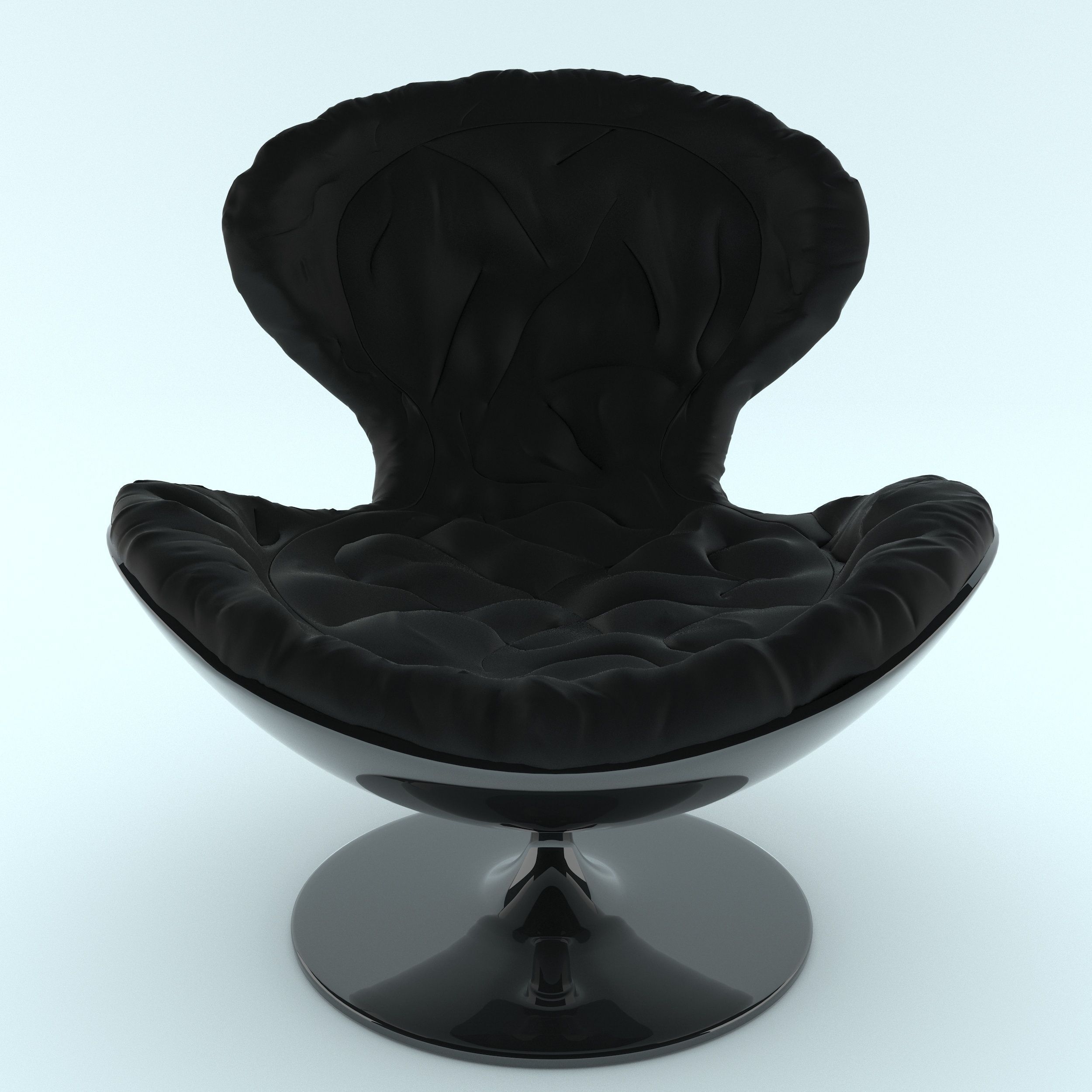 Armchair swivel chair - swivel chair Free 3D model_5