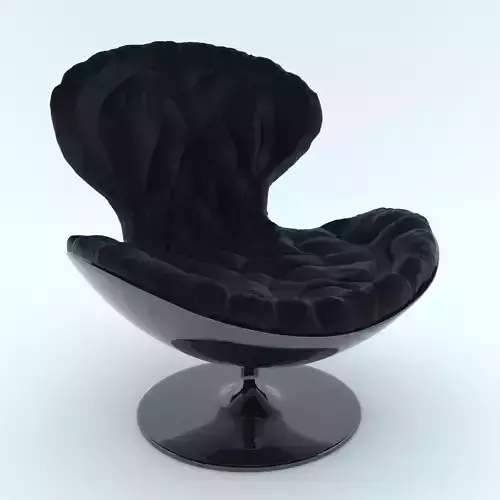 Armchair swivel chair - swivel chair Free 3D model