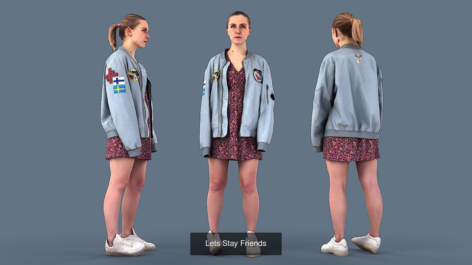 Photorealistic Characters Complete Pack 01 3D Model Collection_75