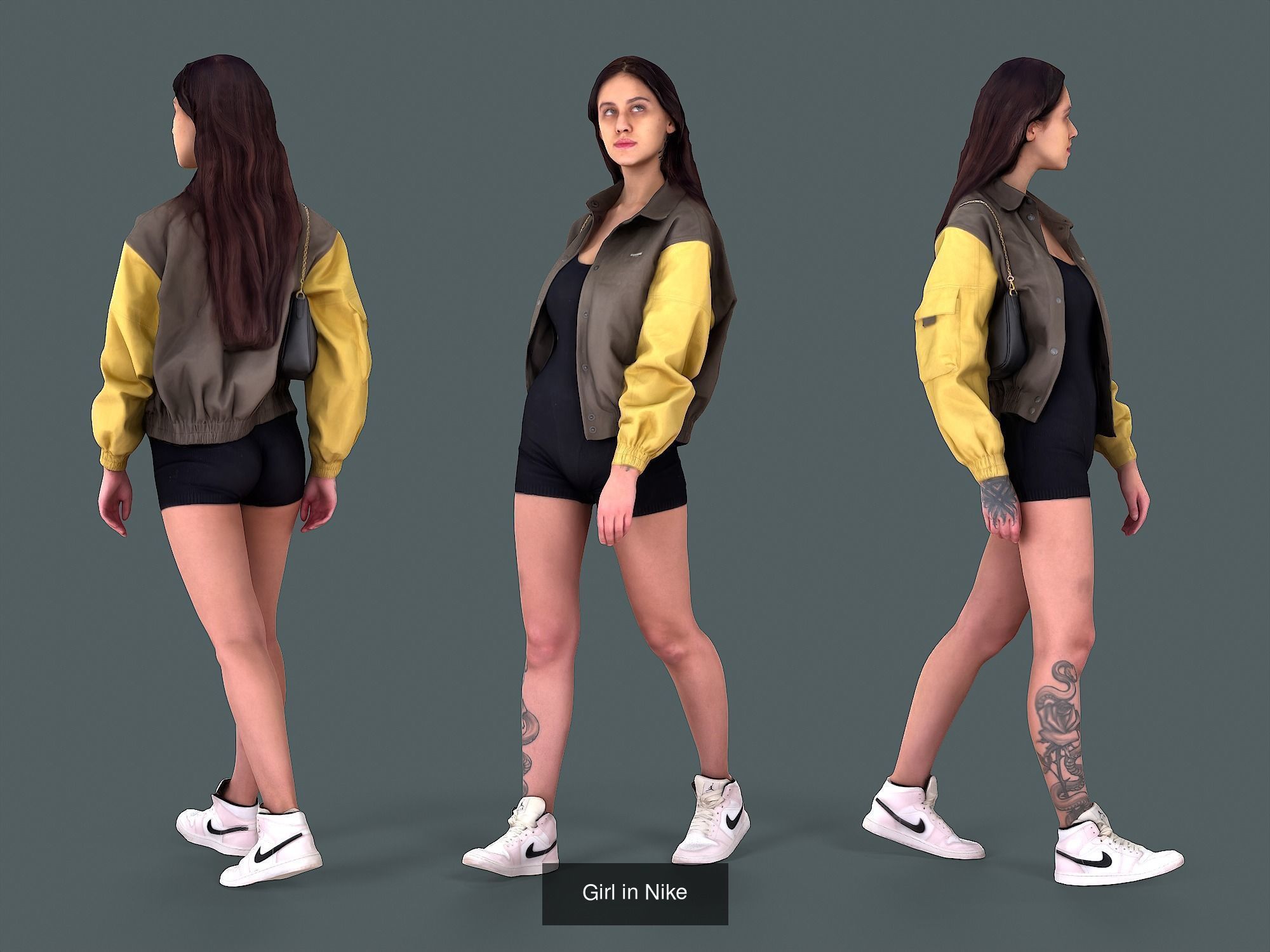 Photorealistic Characters Complete Pack 01 3D Model Collection_42