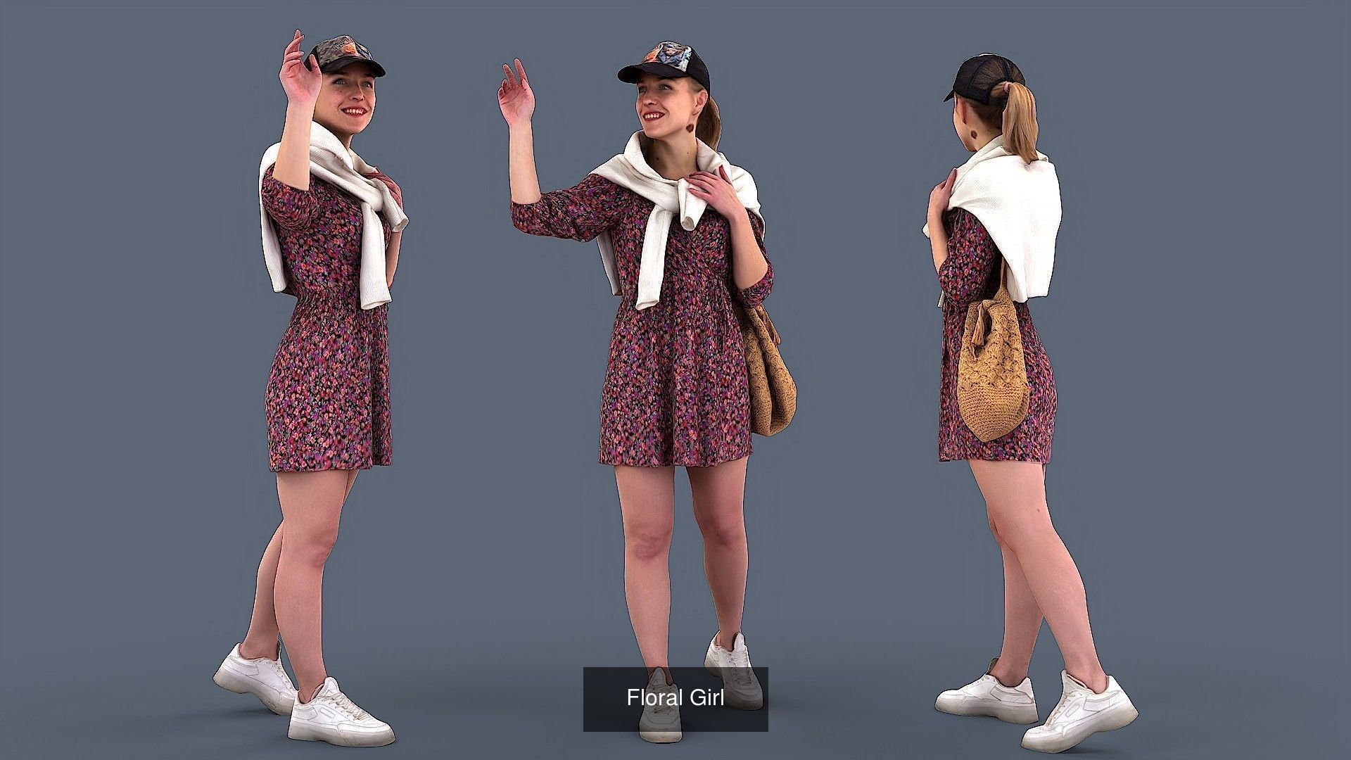 Photorealistic Characters Complete Pack 01 3D Model Collection_79