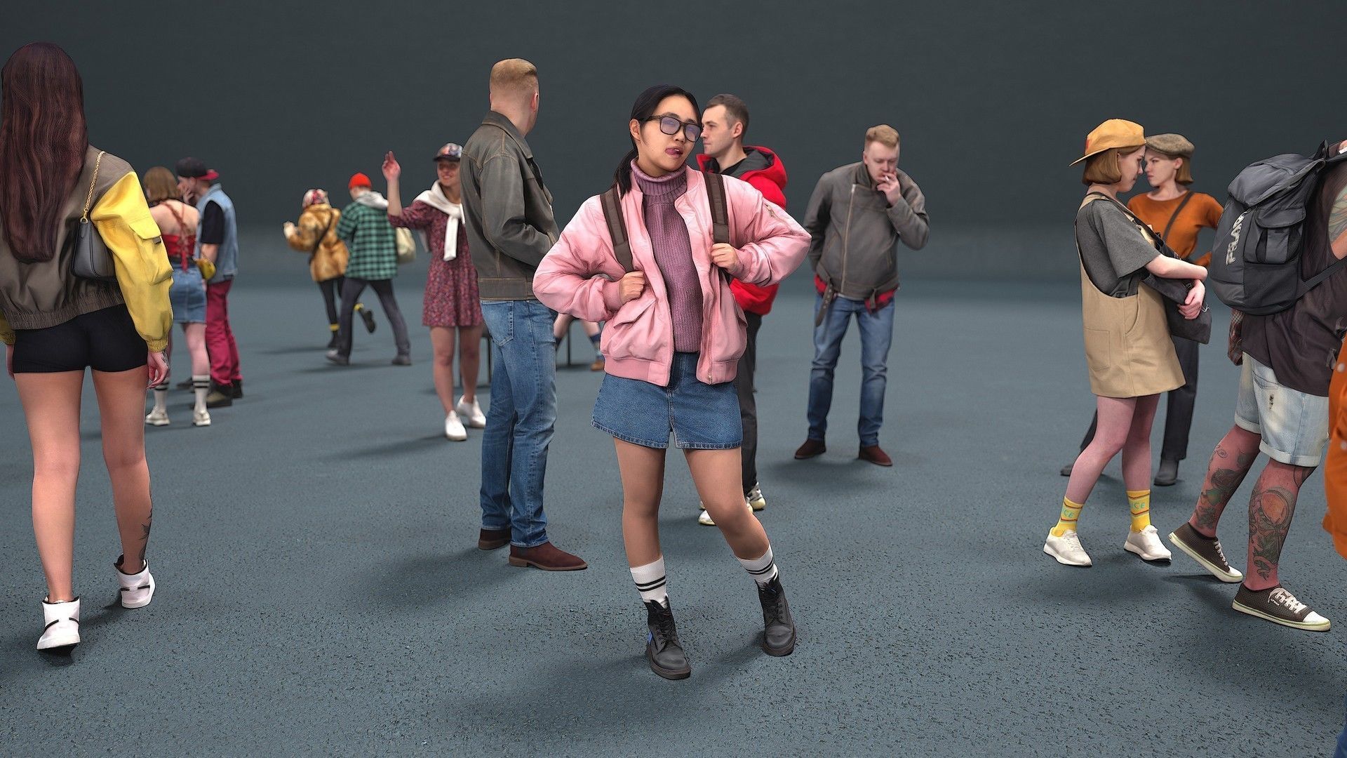 Photorealistic Characters Complete Pack 01 3D Model Collection_5