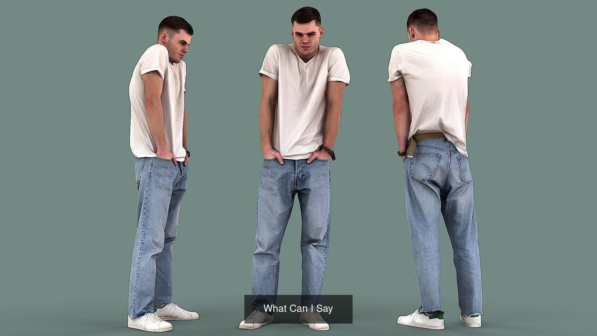 Photorealistic Characters Complete Pack 01 3D Model Collection_72