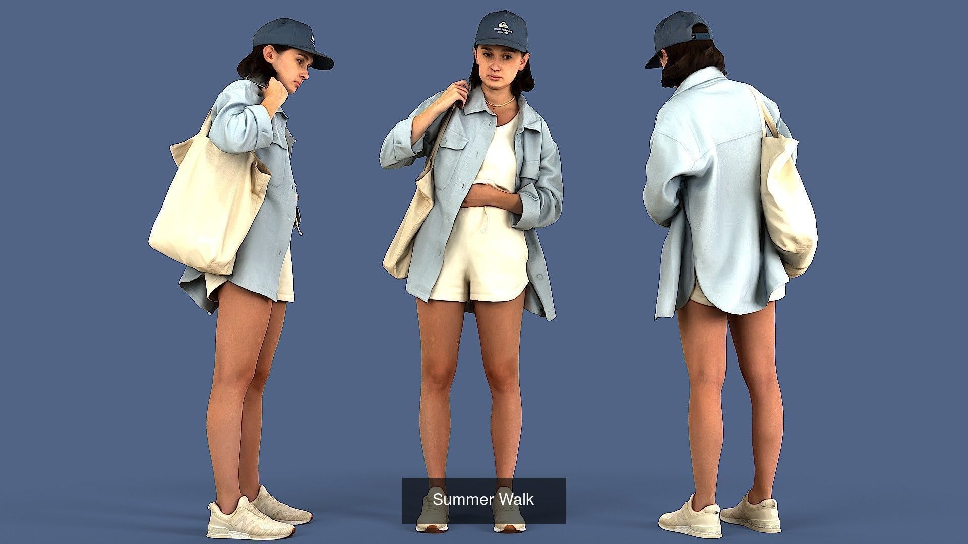 Photorealistic Characters Complete Pack 01 3D Model Collection_63