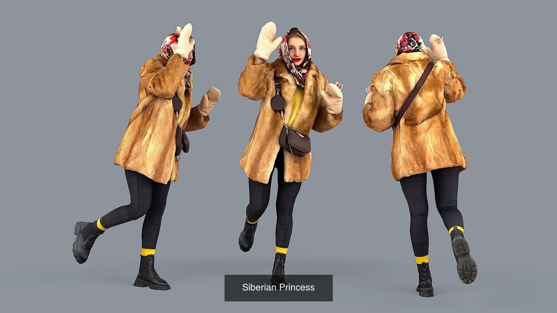 Photorealistic Characters Complete Pack 01 3D Model Collection_81