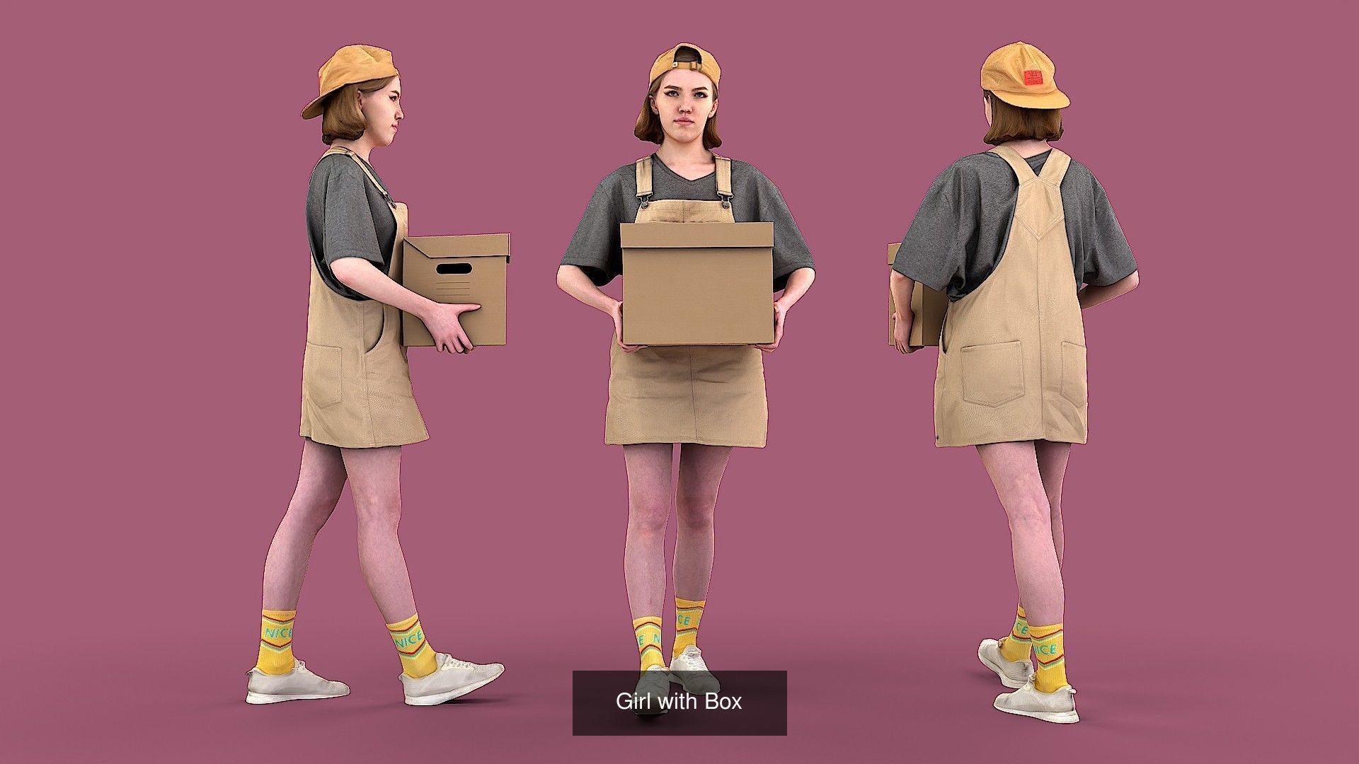 Photorealistic Characters Complete Pack 01 3D Model Collection_76