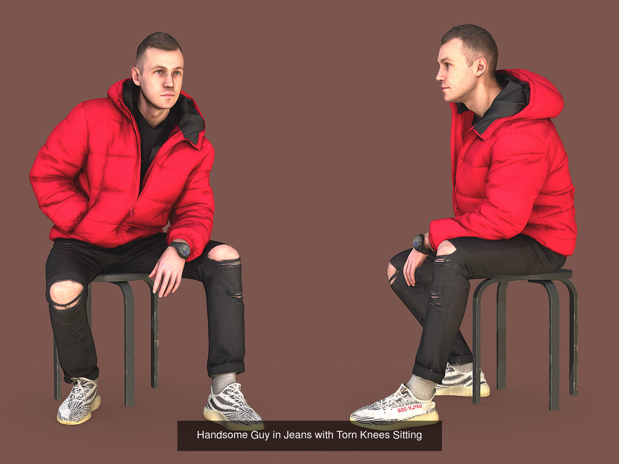 Photorealistic Characters Complete Pack 01 3D Model Collection_26