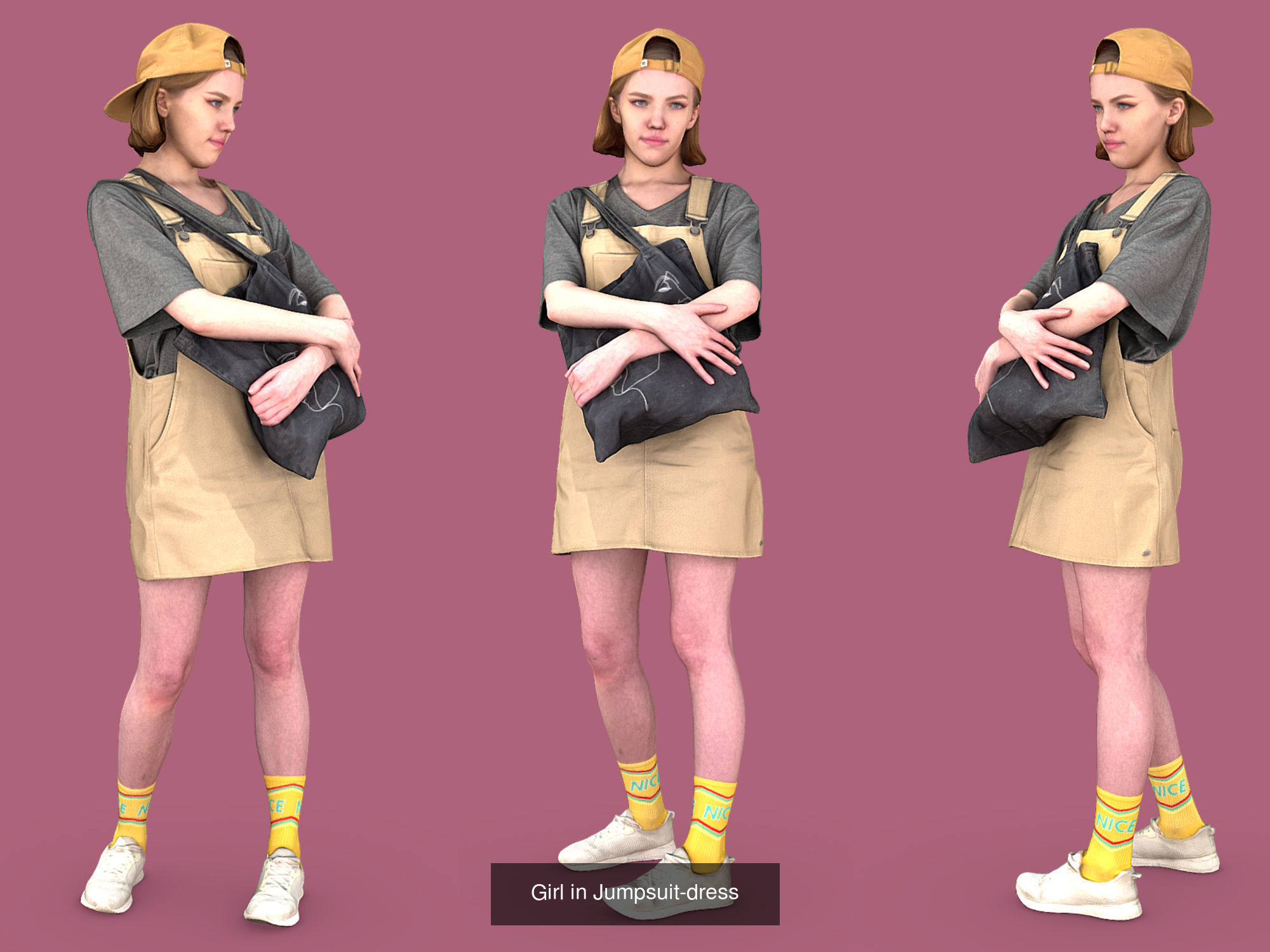 Photorealistic Characters Complete Pack 01 3D Model Collection_31