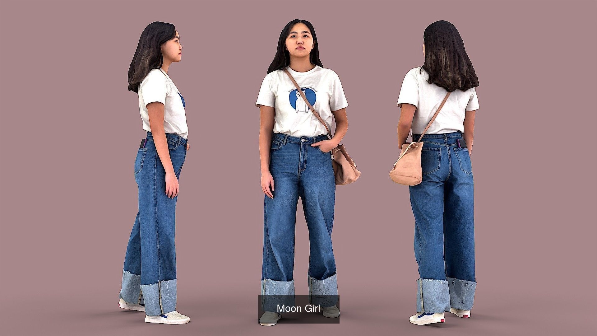 Photorealistic Characters Complete Pack 01 3D Model Collection_80