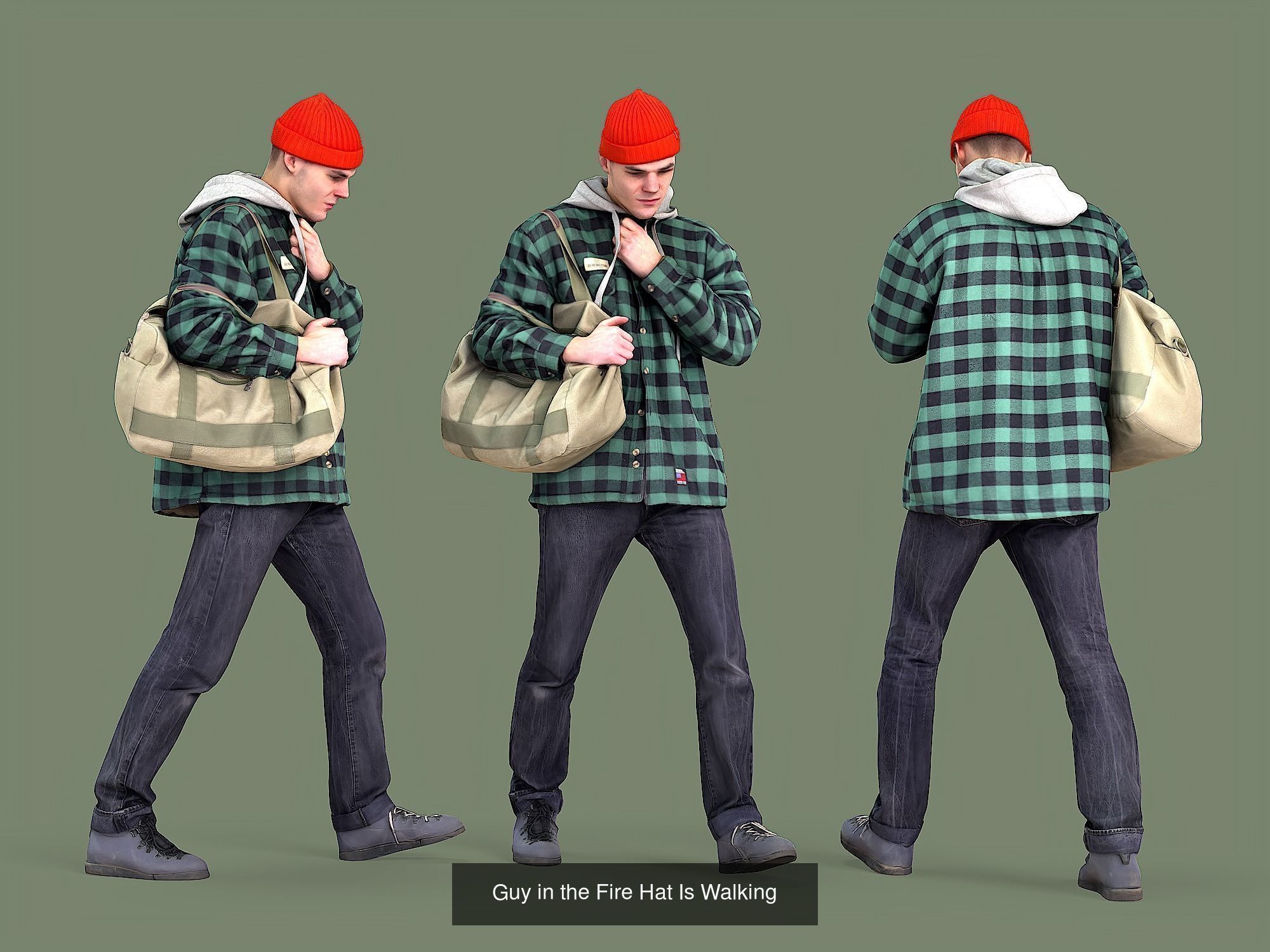 Photorealistic Characters Complete Pack 01 3D Model Collection_56