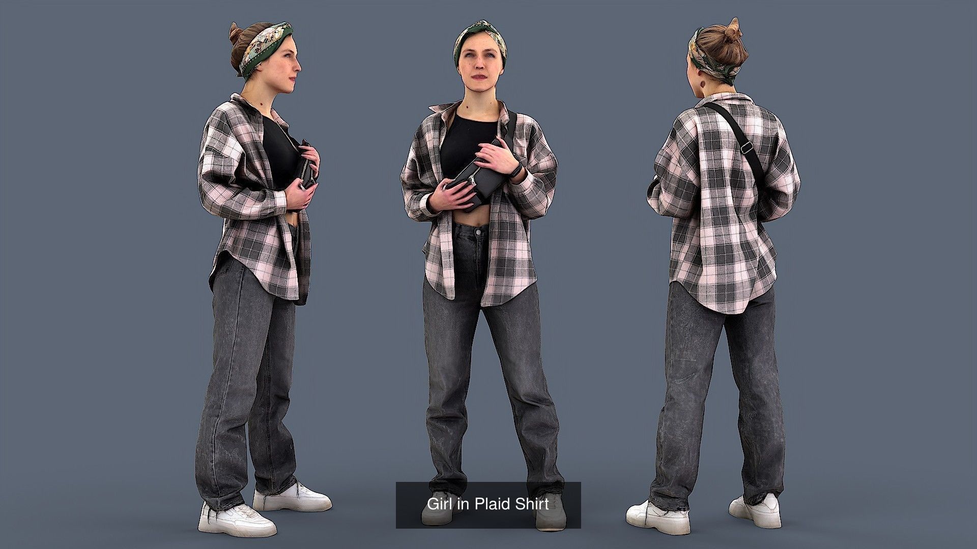 Photorealistic Characters Complete Pack 01 3D Model Collection_78