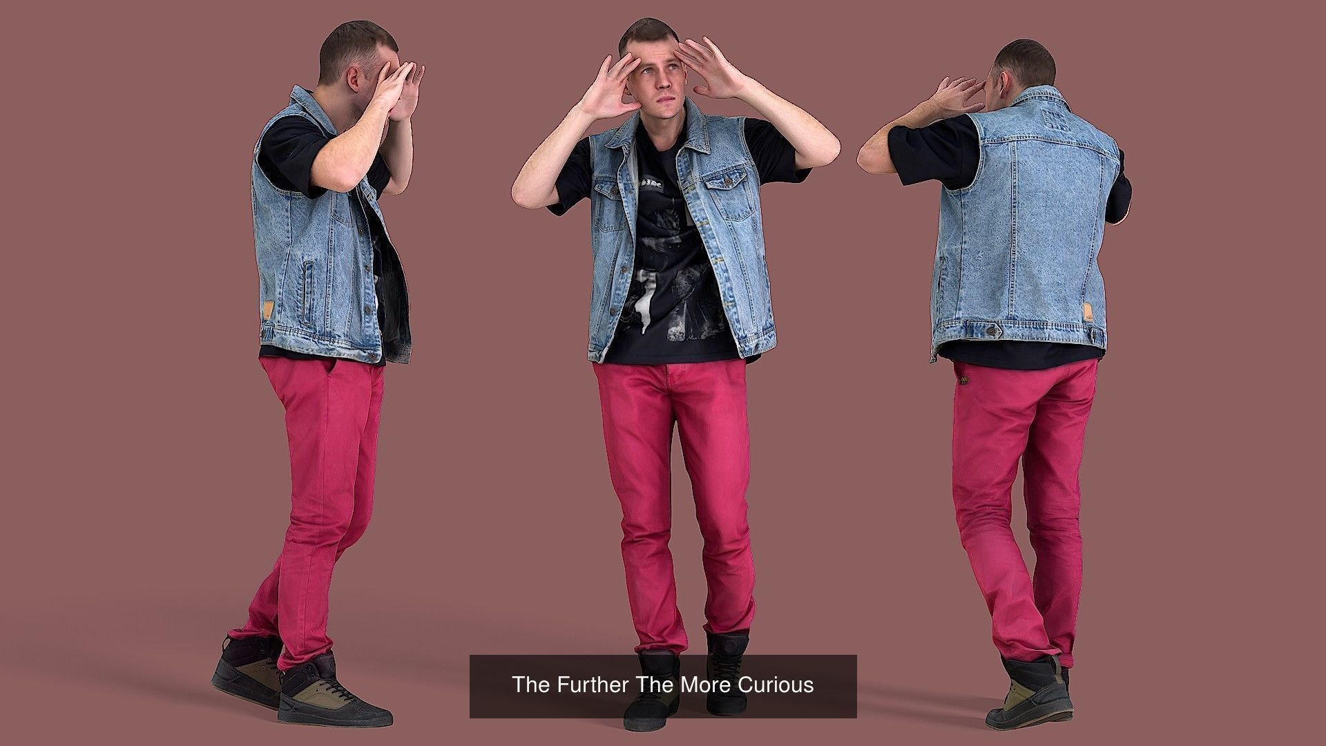 Photorealistic Characters Complete Pack 01 3D Model Collection_69