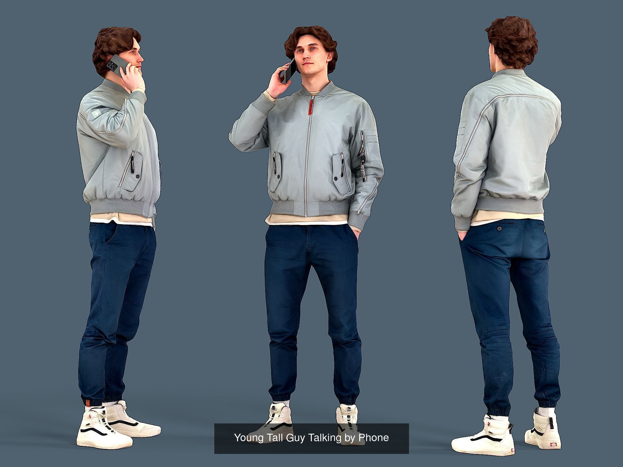 Photorealistic Characters Complete Pack 01 3D Model Collection_49