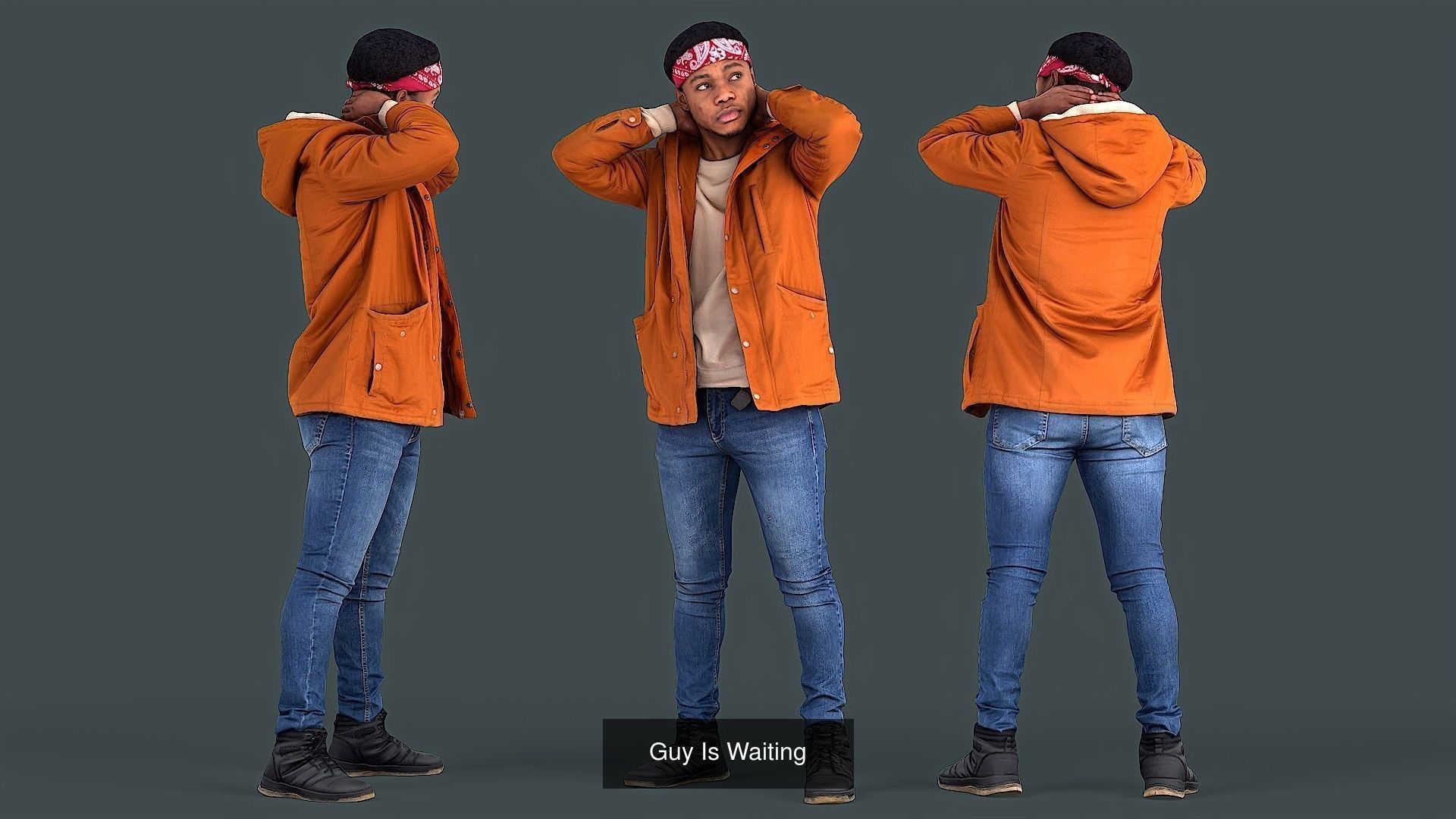 Photorealistic Characters Complete Pack 01 3D Model Collection_64