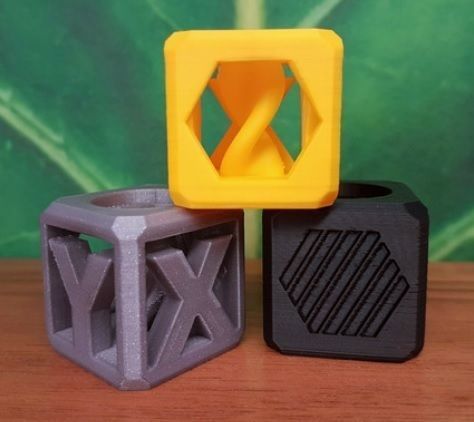 Helix Test Cube Free 3D print model_0