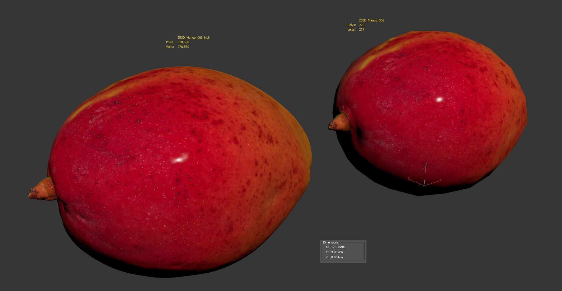 Mango 3D model_8