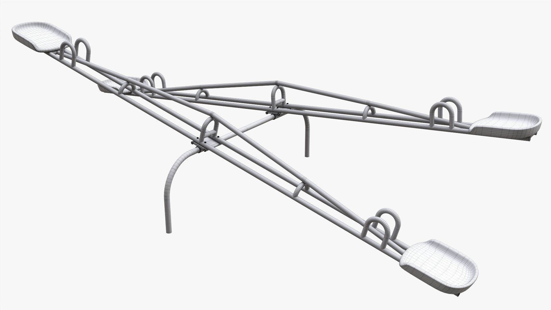 Teeter totters 3D model_9