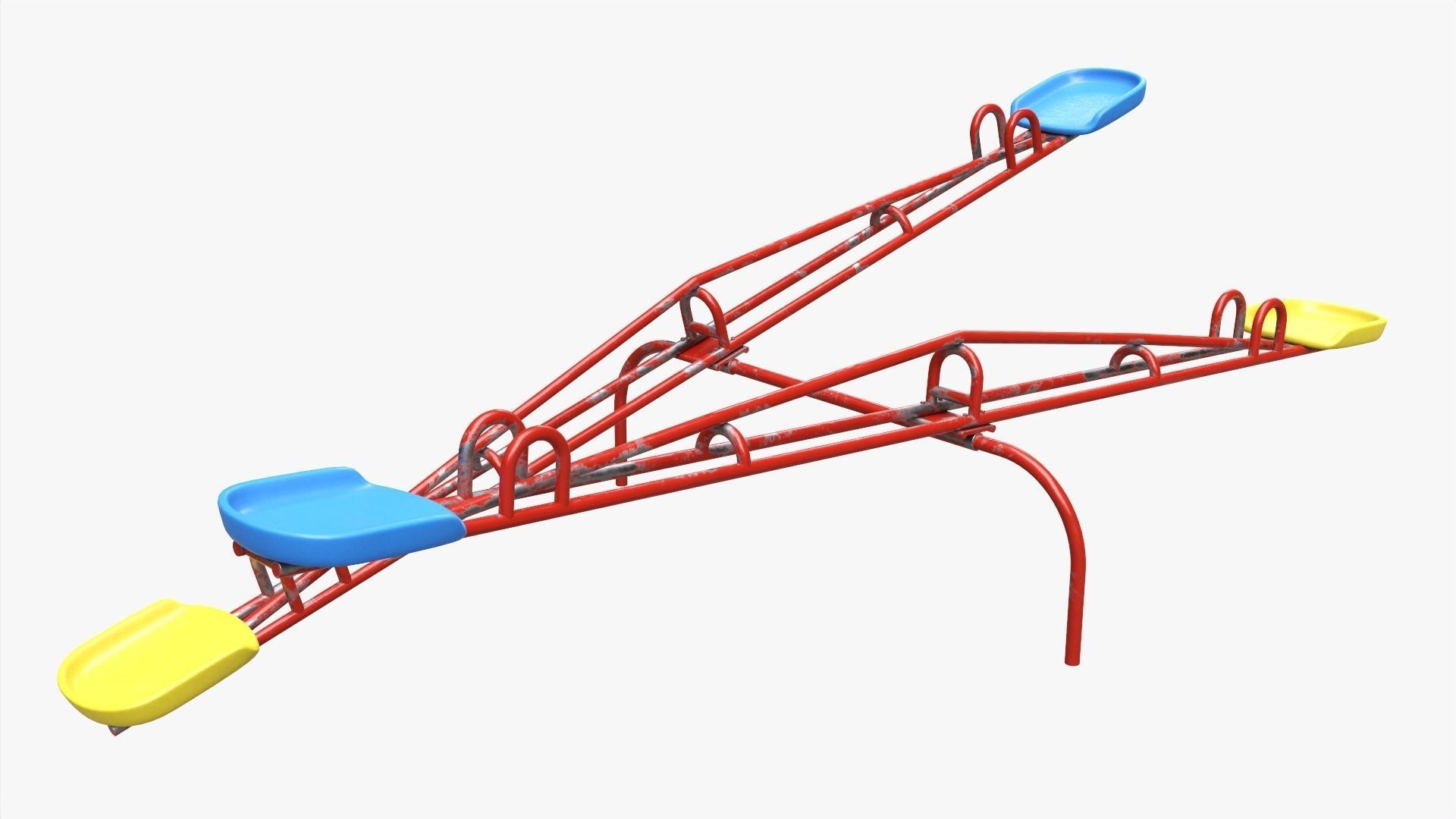 Teeter totters 3D model_2
