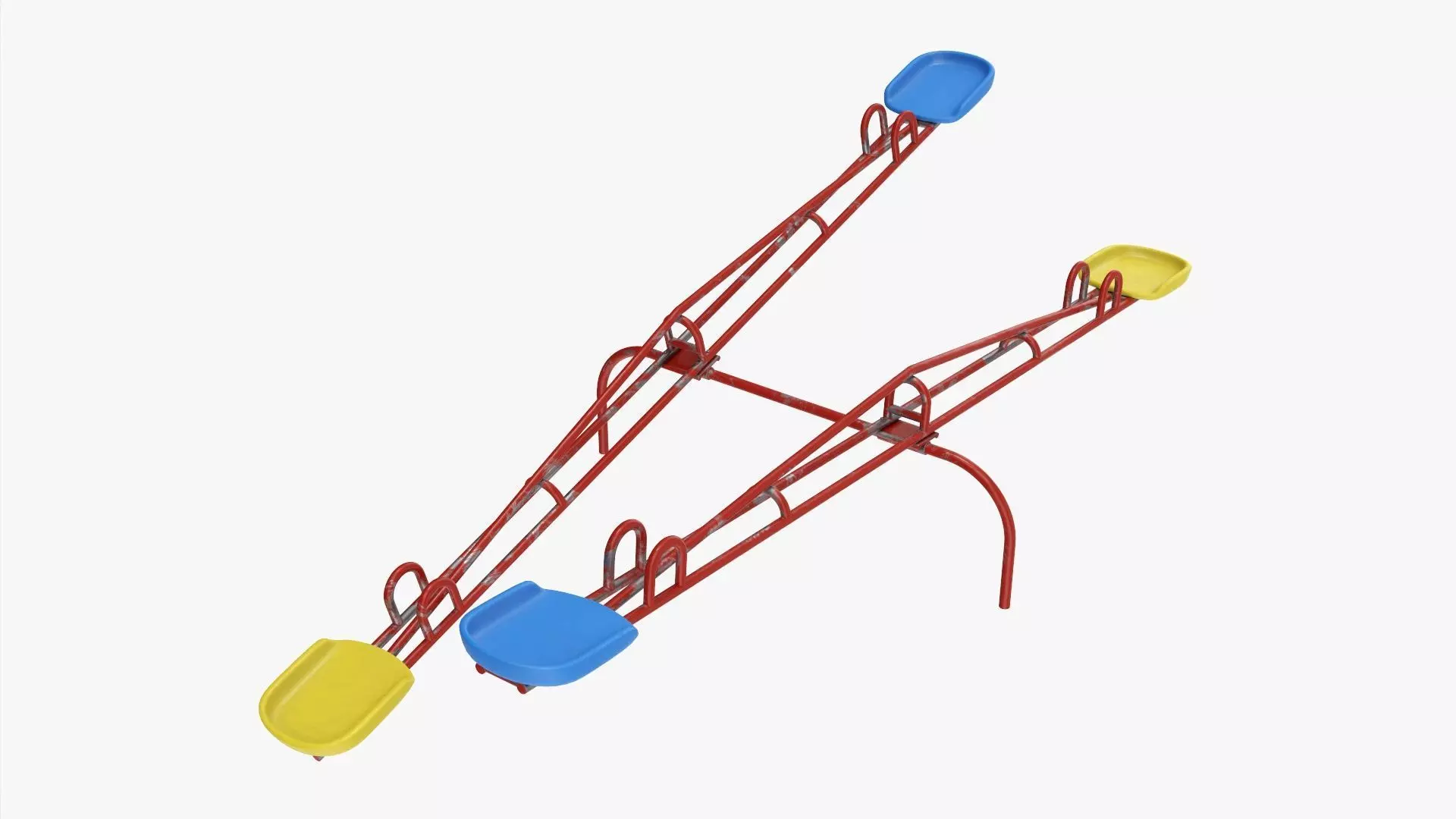 Teeter totters 3D model_0