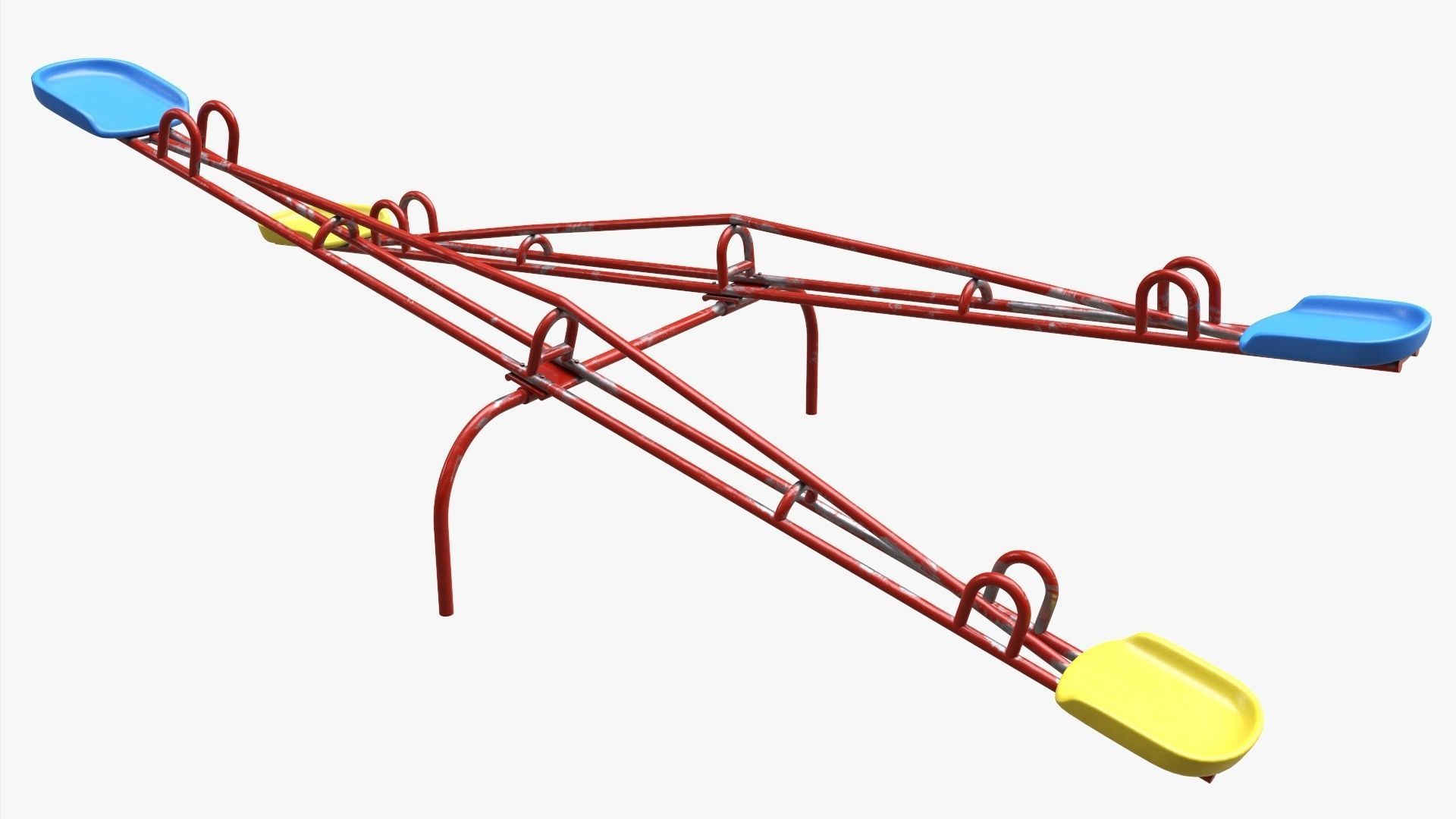 Teeter totters 3D model_1