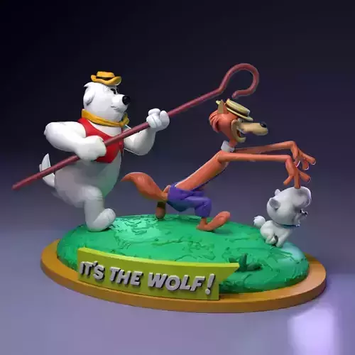 Its The Wolf 3D print model