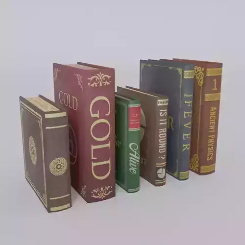Book Collection Game Ready gold