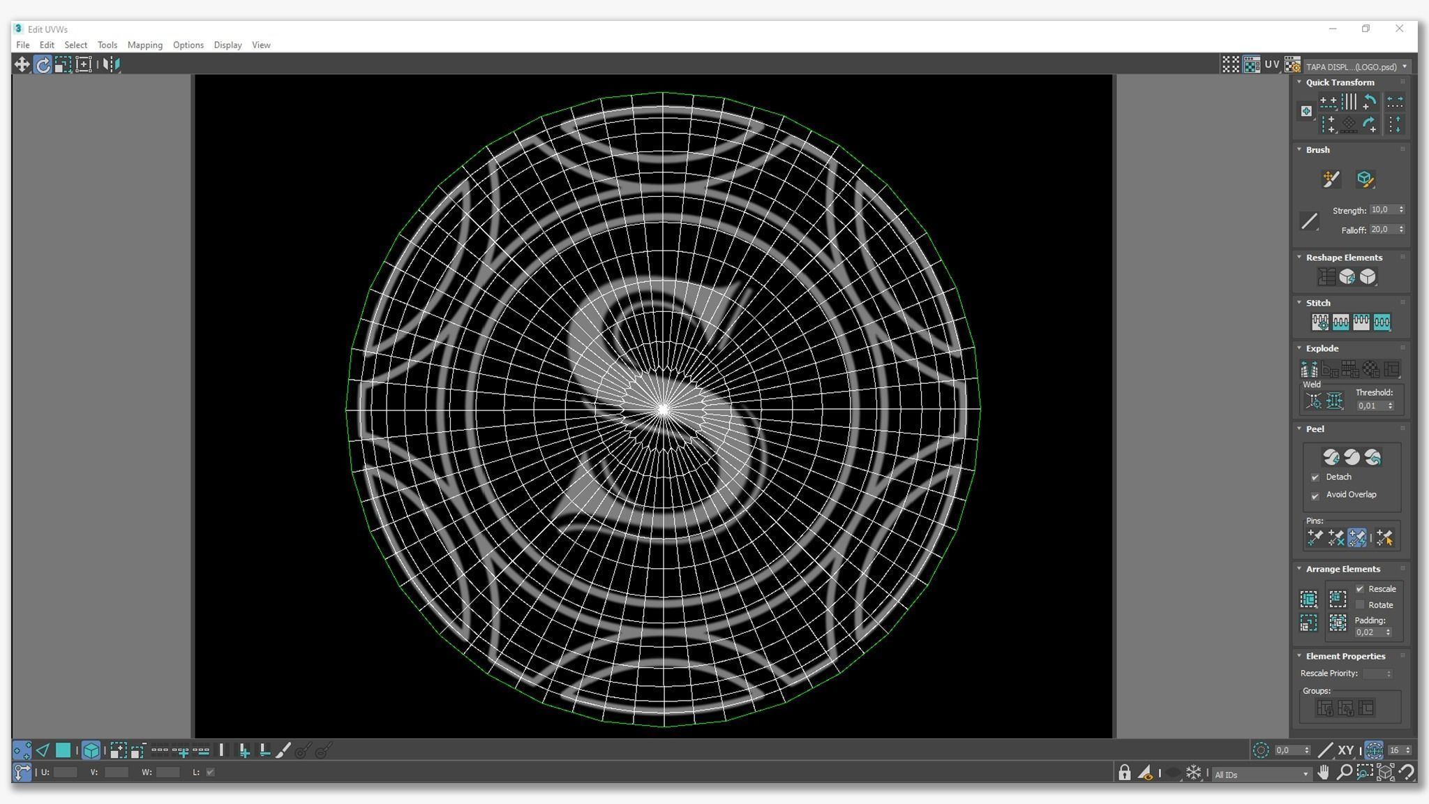 Wine Bottle Screw Cap 3D model_6