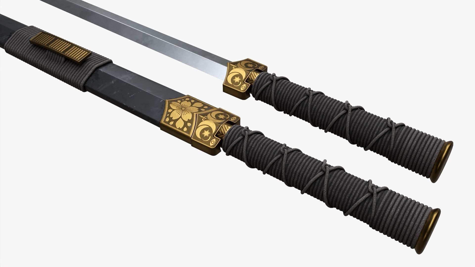 Xiaxue Han sword 3D model_4