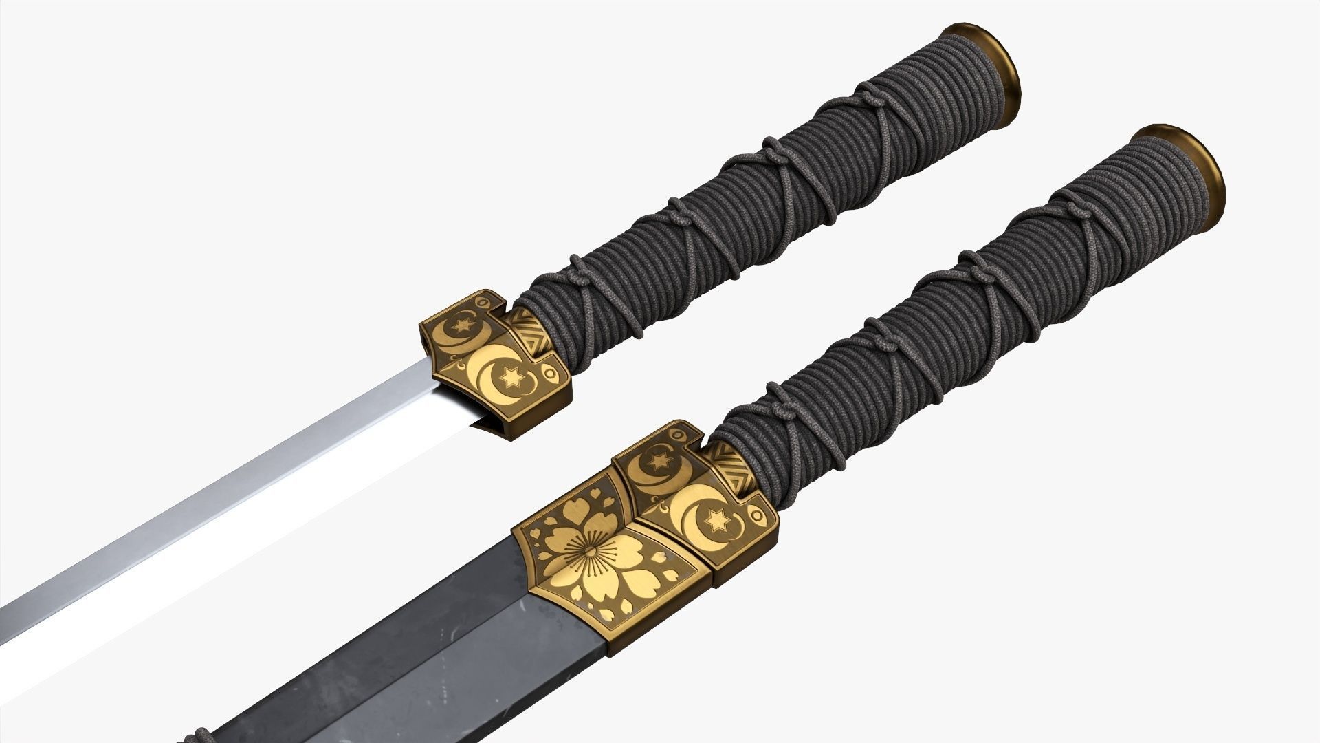 Xiaxue Han sword 3D model_2