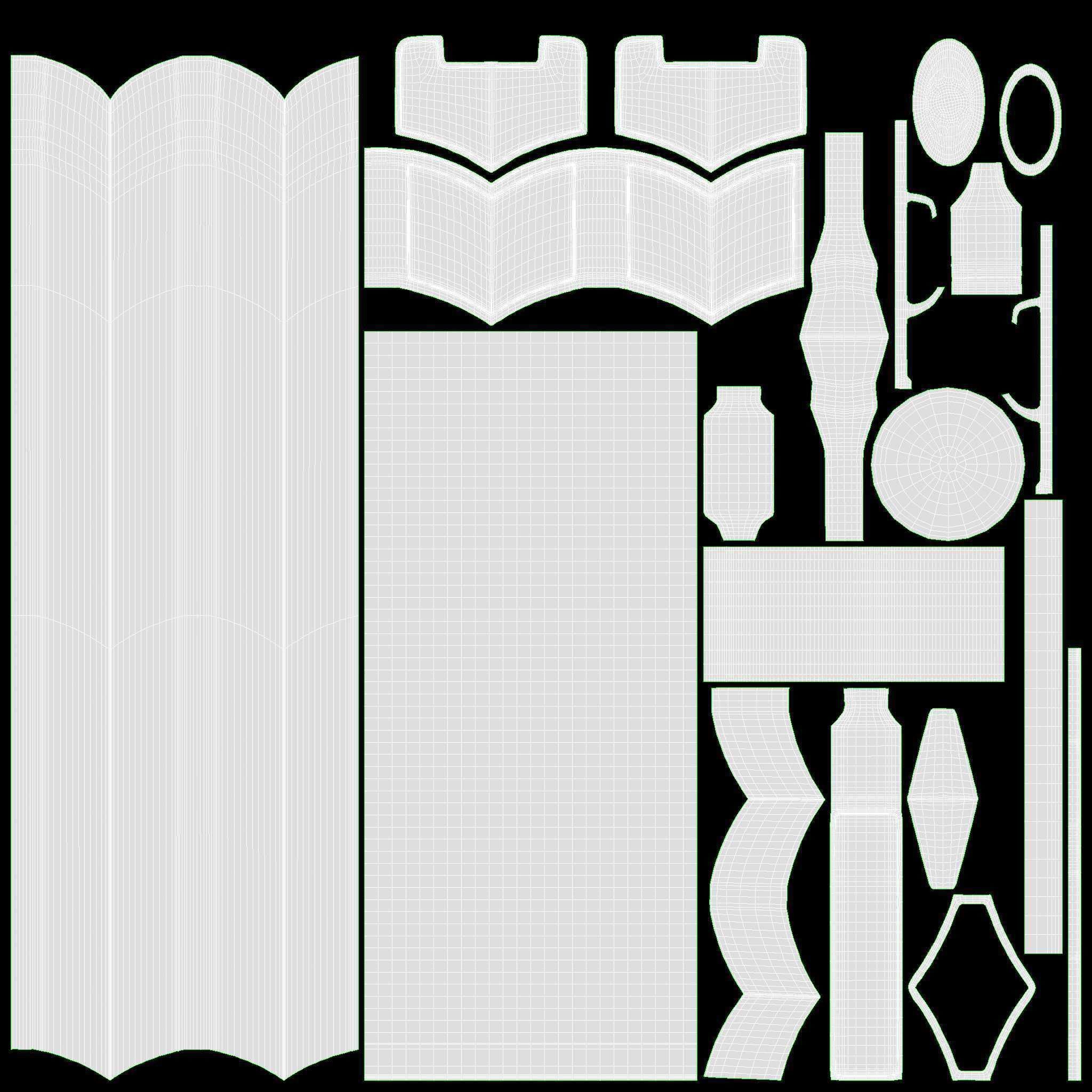 Xiaxue Han sword 3D model_12