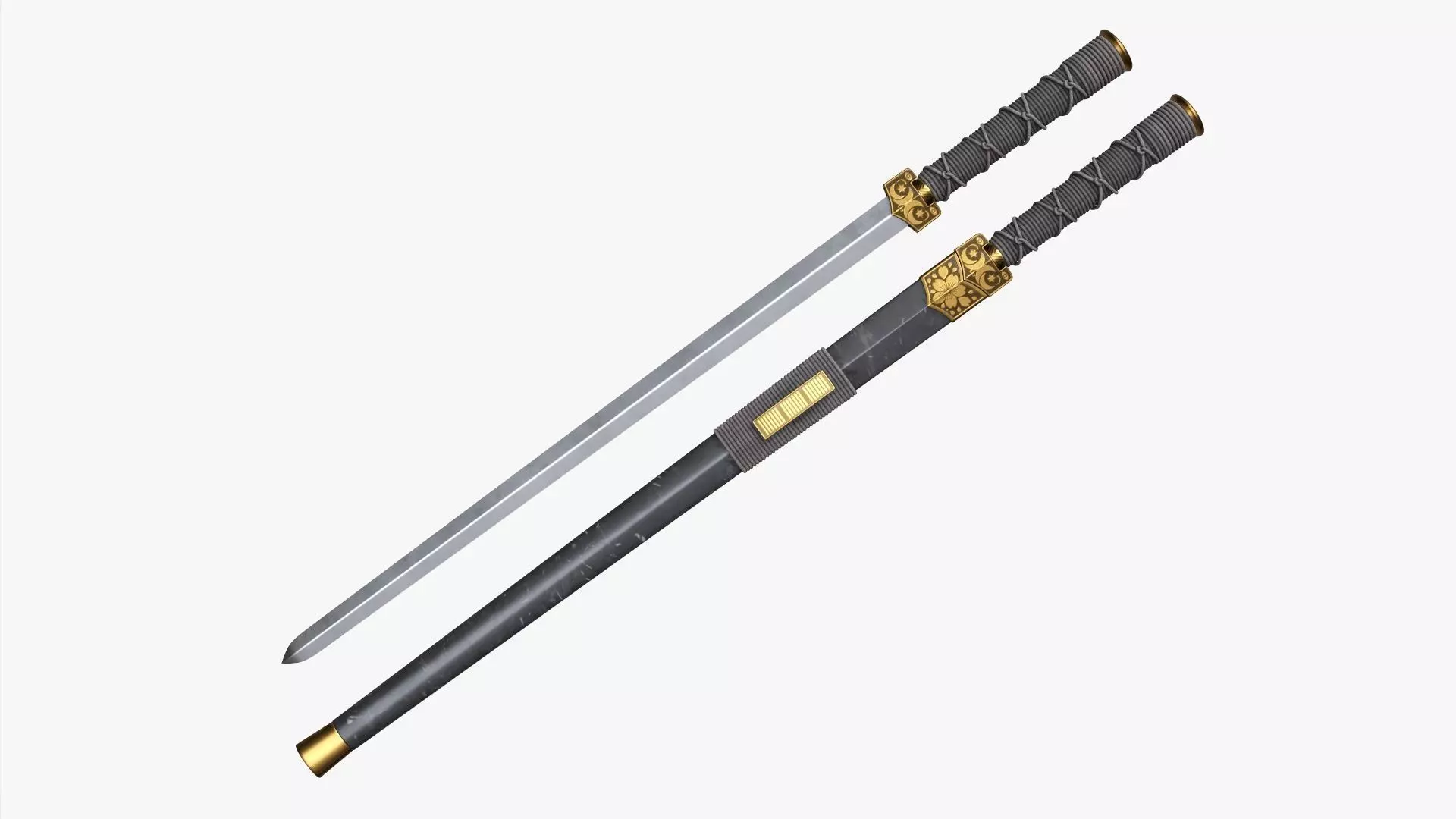 Xiaxue Han sword 3D model_0