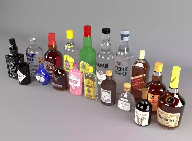 Alcol colletion-3 3D model
