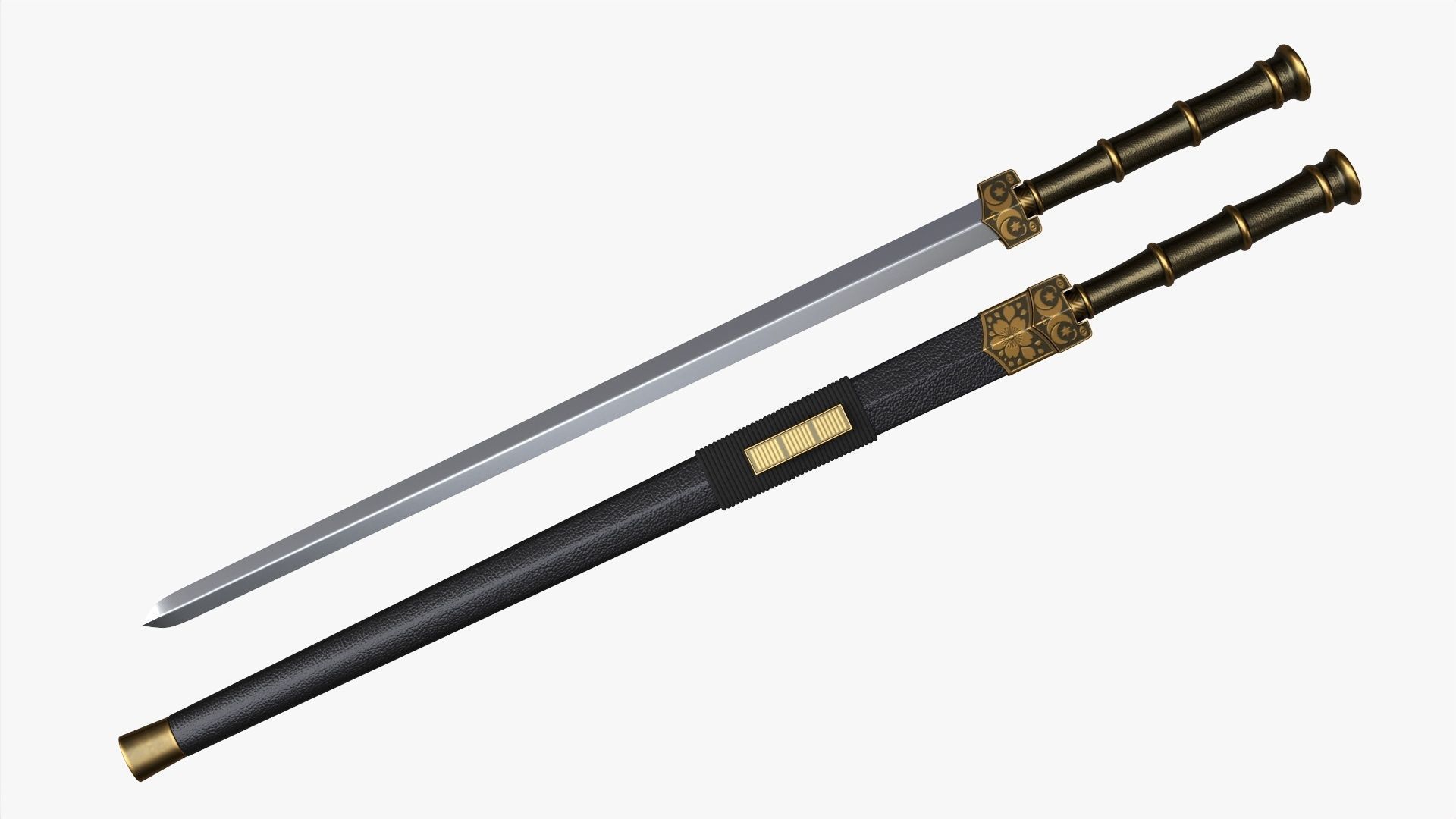 Yangneng Han sword 3D model_1