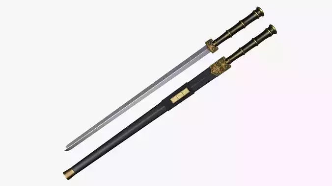 Yangneng Han sword 3D model