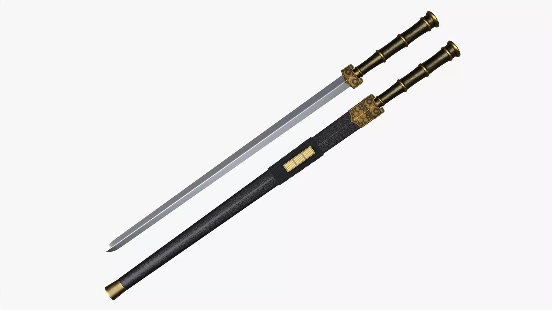 Yangneng Han sword 3D model_0