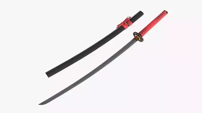 Katana 01 3D model