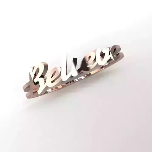 Believe Ring