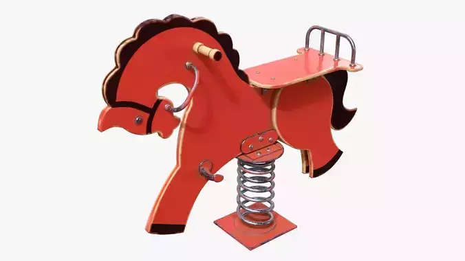Spring rocking horse