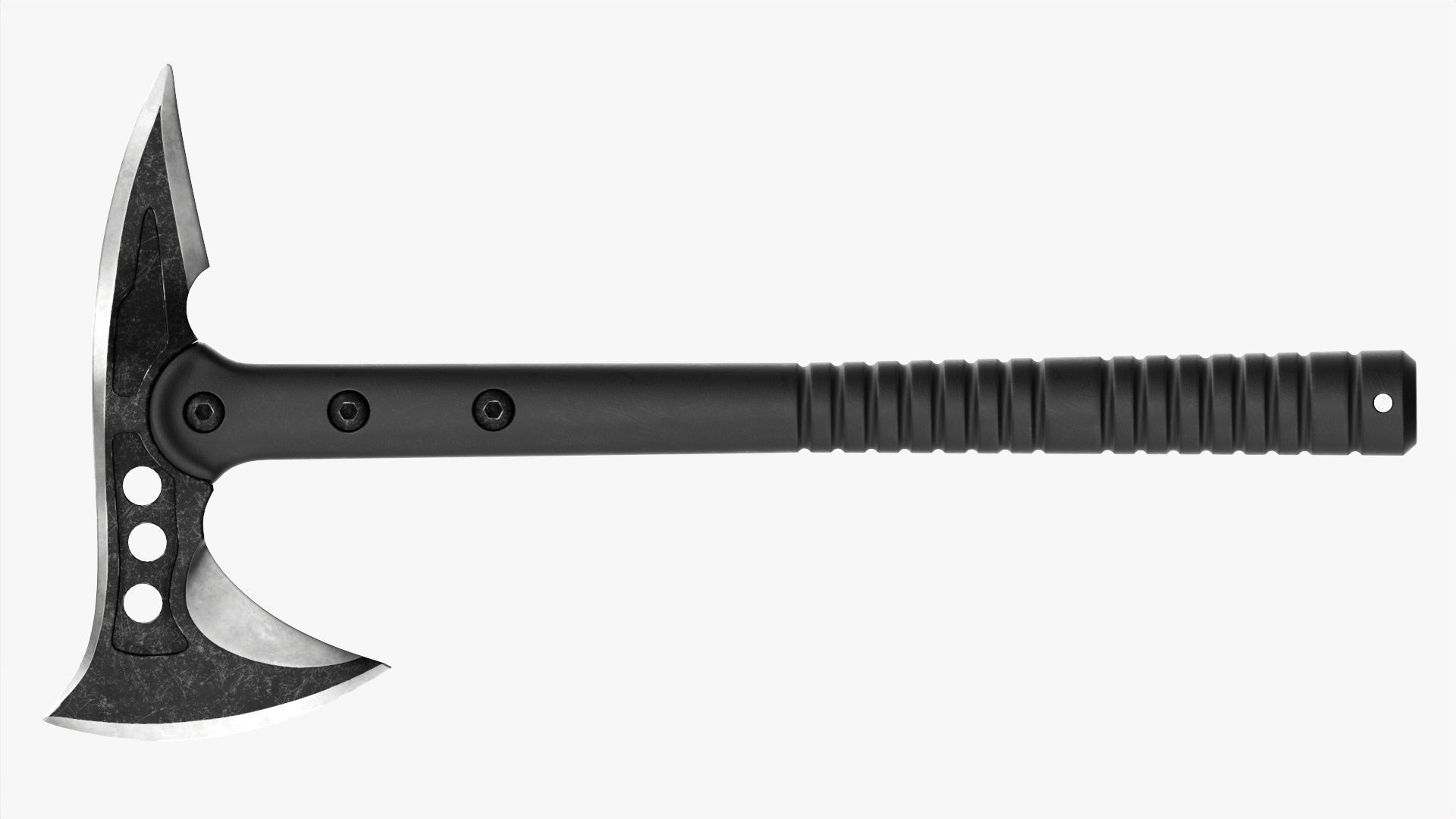 Tomahawk axe tactical 3D model_7