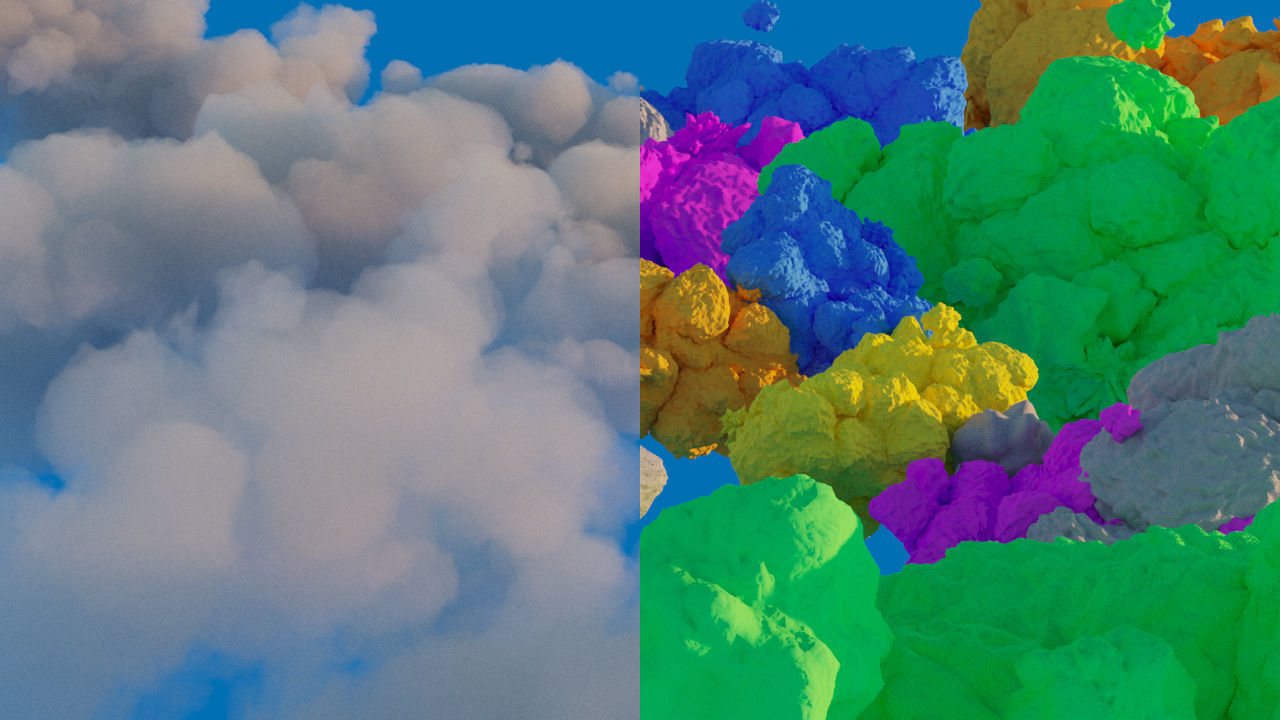 Clouds cloud in sky 3D model_9