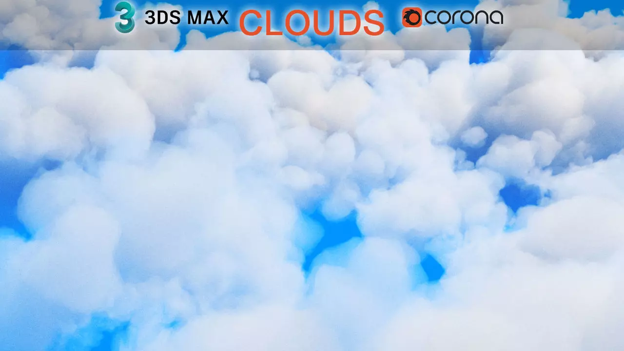 Clouds cloud in sky 3D model_0