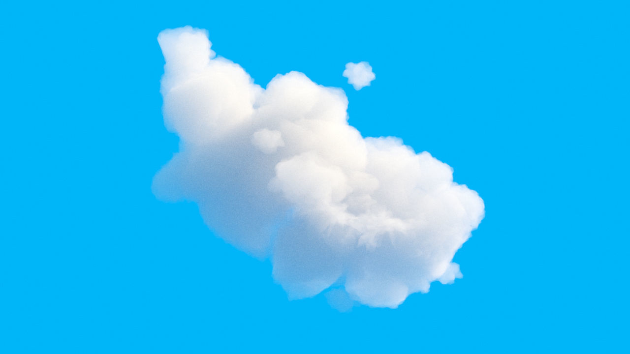 Clouds cloud in sky 3D model_3