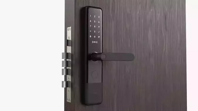 Xiaomi Aqara N200 Smart Door Lock Black 3D model
