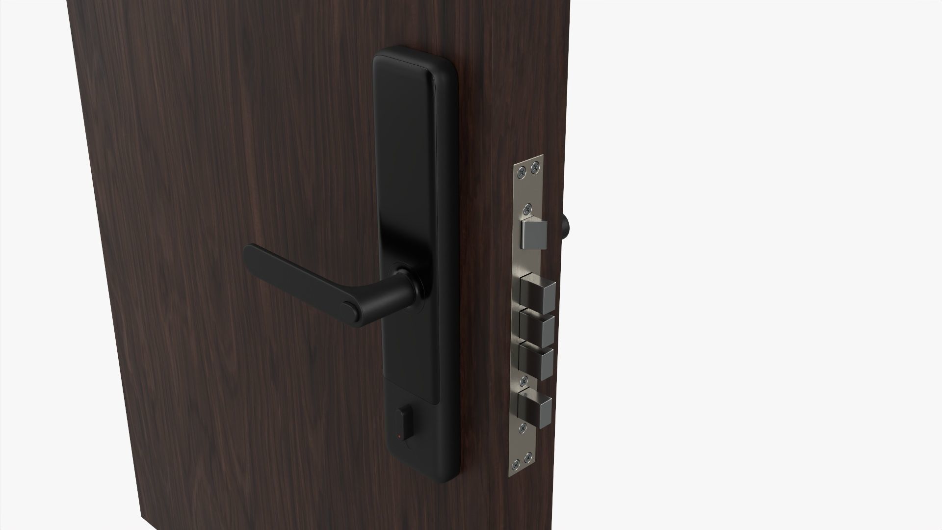 Xiaomi Aqara N200 Smart Door Lock Black 3D model_3