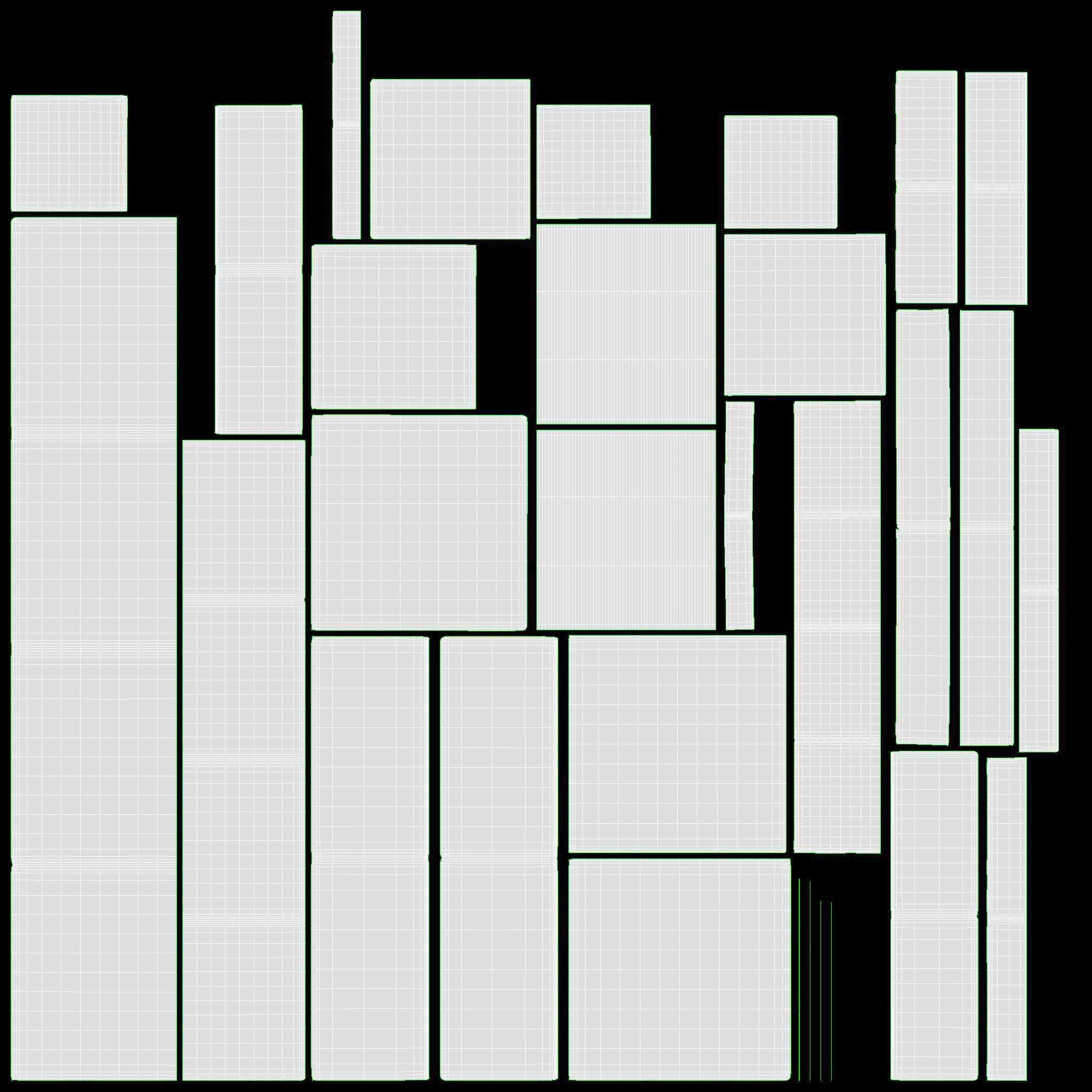 Wine bottle in wicker wooden basket 01 3D model_19