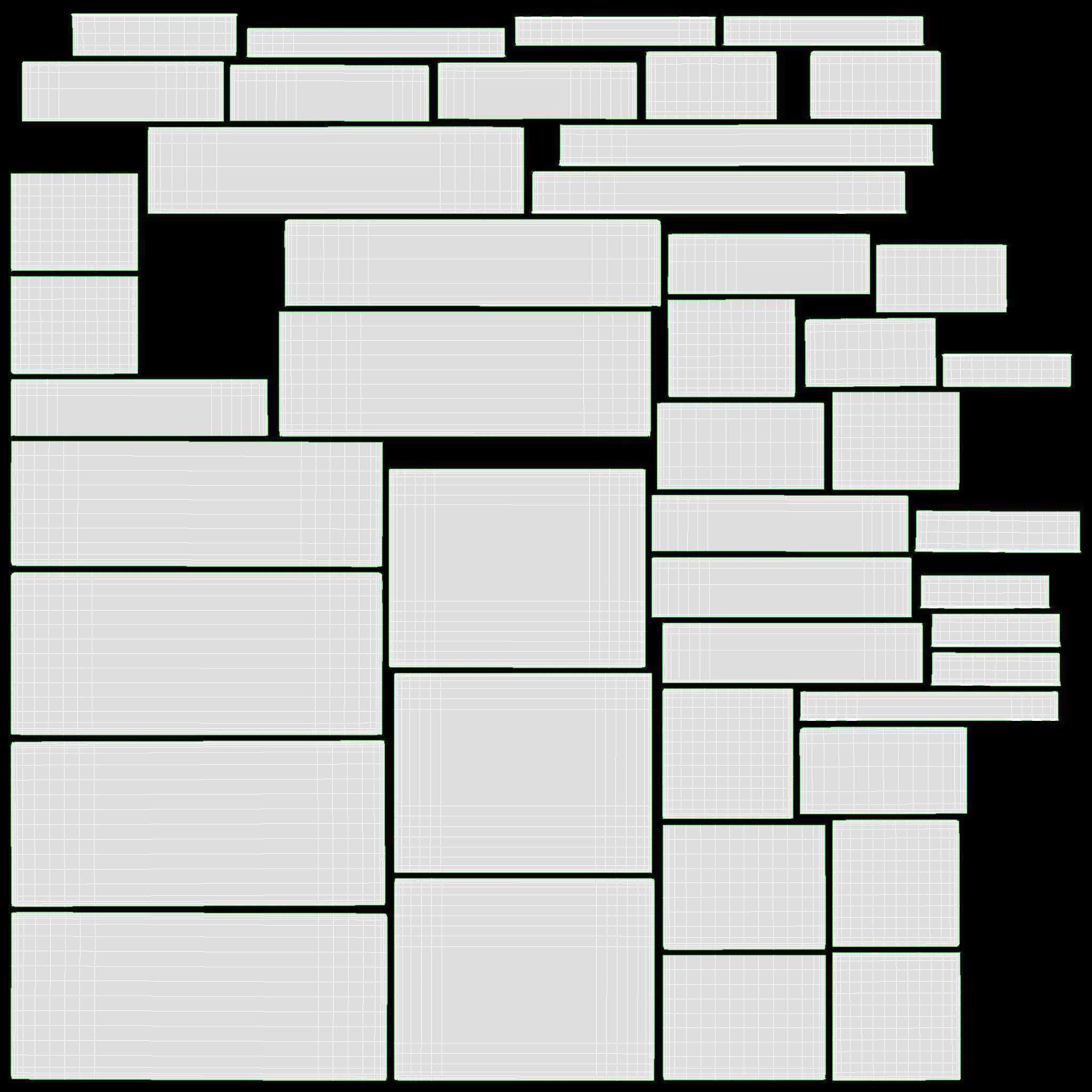 Wine bottle in wicker wooden basket 02 3D model_18