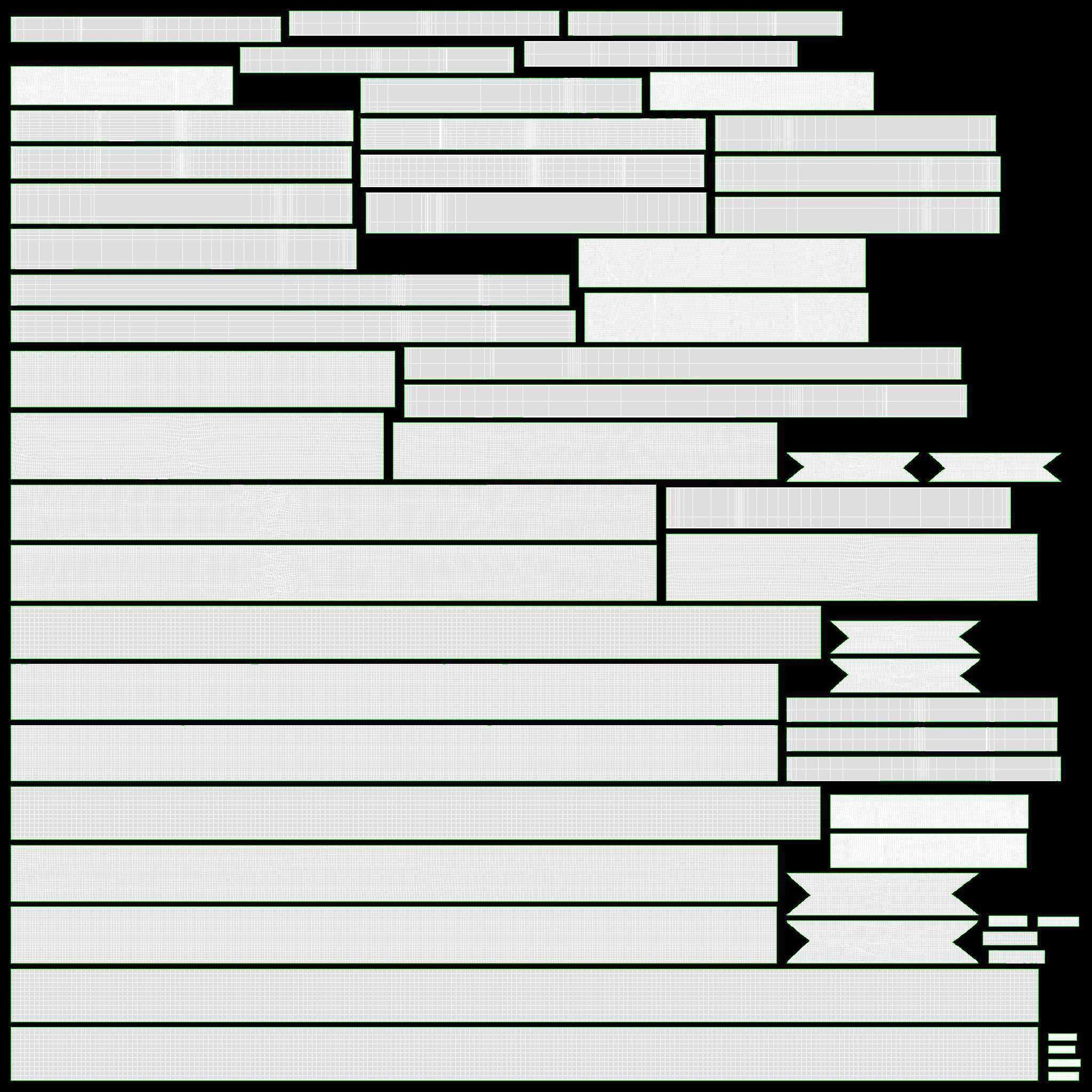 Wine bottle in wicker wooden basket 02 3D model_19