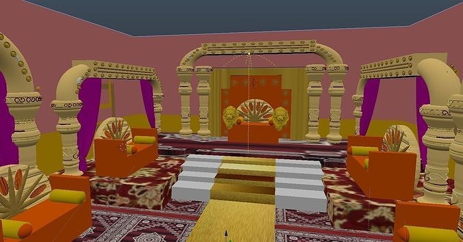 Raj mahal 3d model  3D model